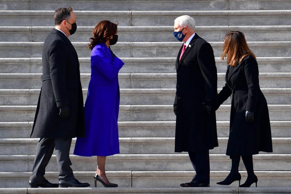 SLIDESHOW: Joe Biden and Kamala Harris take oath in subdued inauguration 9