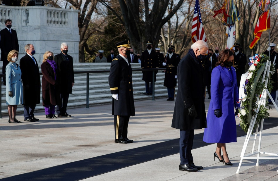 SLIDESHOW: Joe Biden and Kamala Harris take oath in subdued inauguration 13