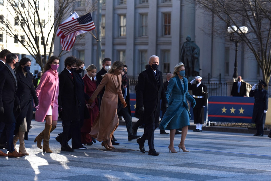 SLIDESHOW: Joe Biden and Kamala Harris take oath in subdued inauguration 16