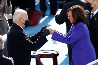 US Vice President Kamala Harris makes history