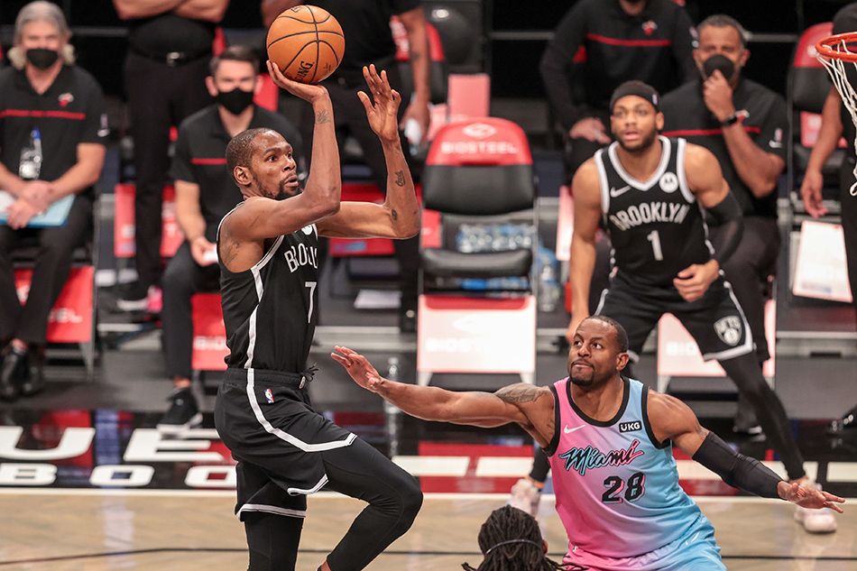 Nba Nets Rebound With High Scoring Victory At Heat Abs Cbn News