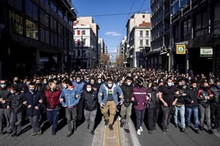 Greek students assert rights