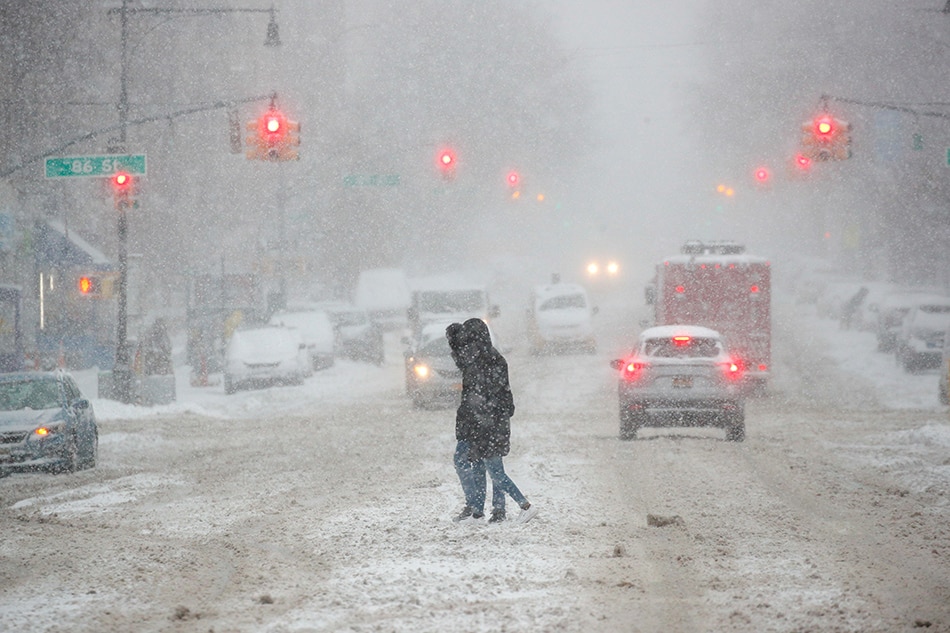 Snow, wind hammer U.S. Northeast in 'life-threatening' blizzard | ABS ...