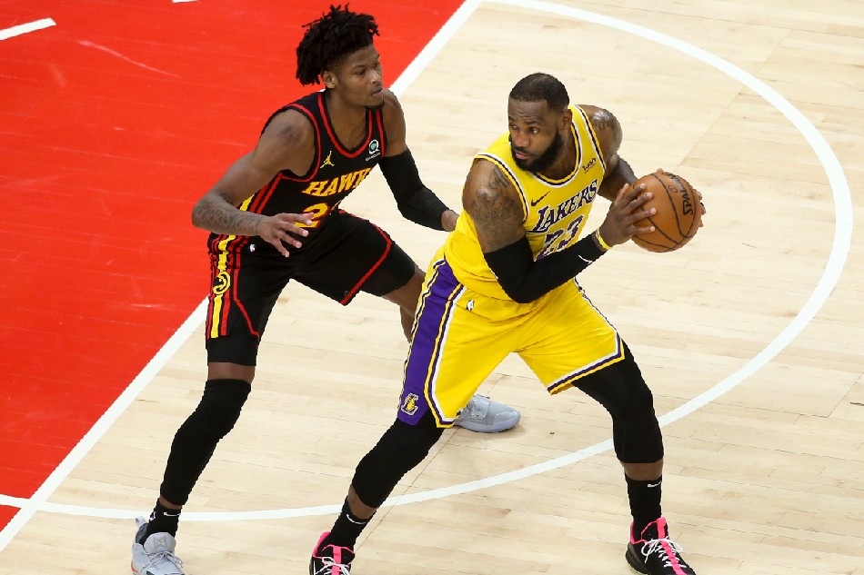 NBA: LeBron, Lakers stifle Hawks late for 107-99 win 1
