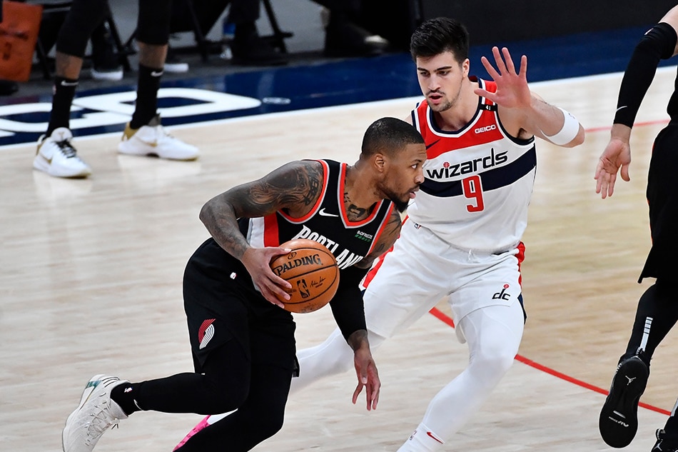 NBA: Damian Lillard, Blazers Unload On Wizards | ABS-CBN News