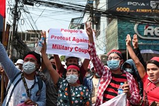Martial law declared in parts of Myanmar as rallies heap pressure on coup leaders