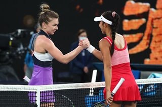 Tennis: Fil-Aussie Lizette Cabrera bows to No. 2 Halep in Australian Open