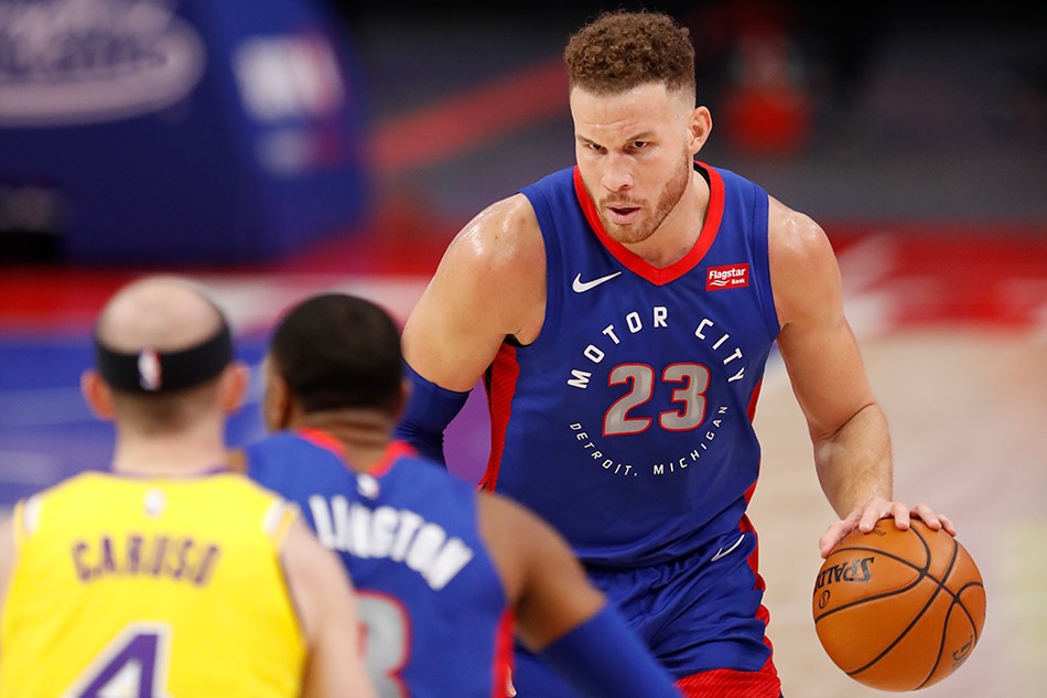 Nba Blake Griffin To Sit As Pistons Weigh Options Abs Cbn News