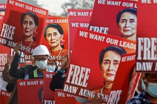 US urges Myanmar junta to yield power after protester death