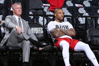 NBA: Blazers' Lillard, McCollum question T-Wolves' choice of coach