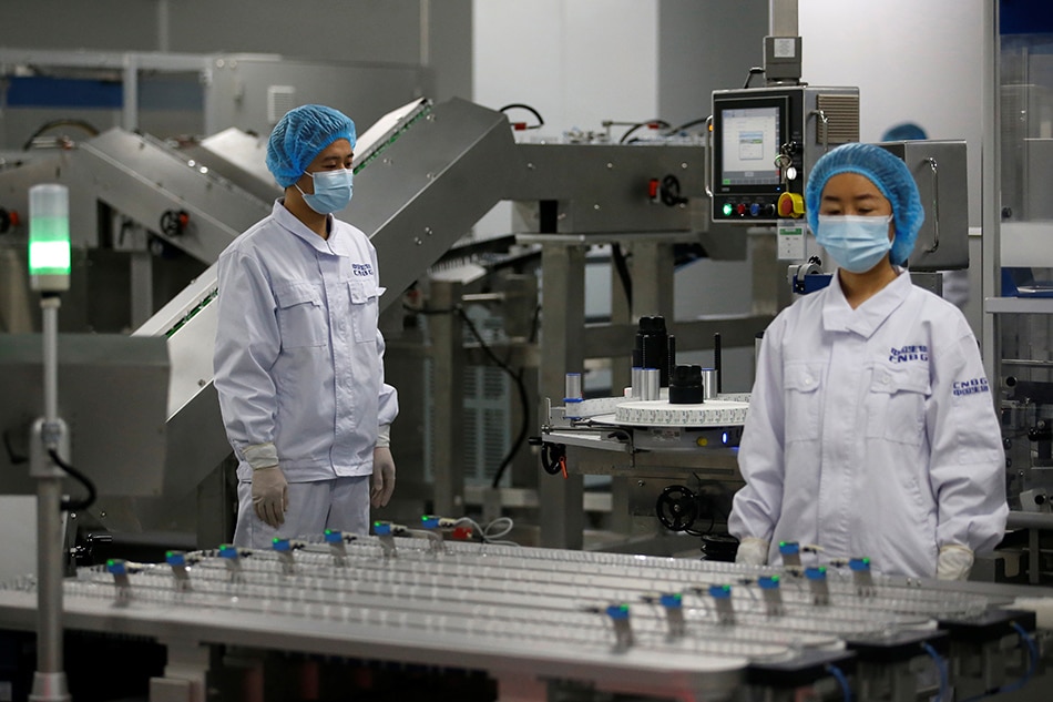 China&#39;s Sinopharm seeks EUA for its COVID-19 vaccine in PH, says Palace; FDA yet to confirm 1