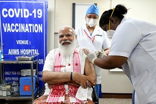 Modi takes home-grown vaccine as India widens immunization drive