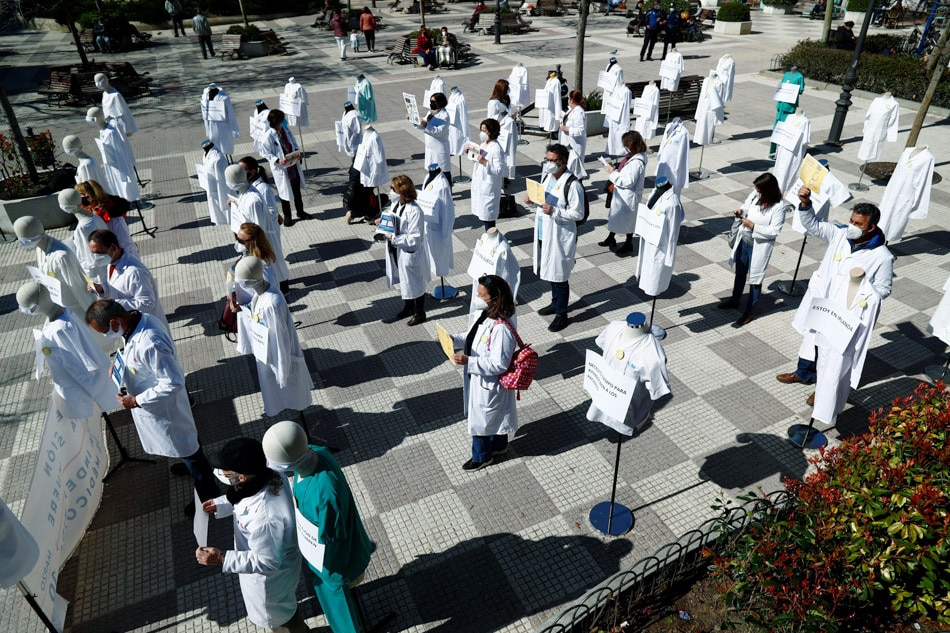 Doctors in Madrid call for better working conditions