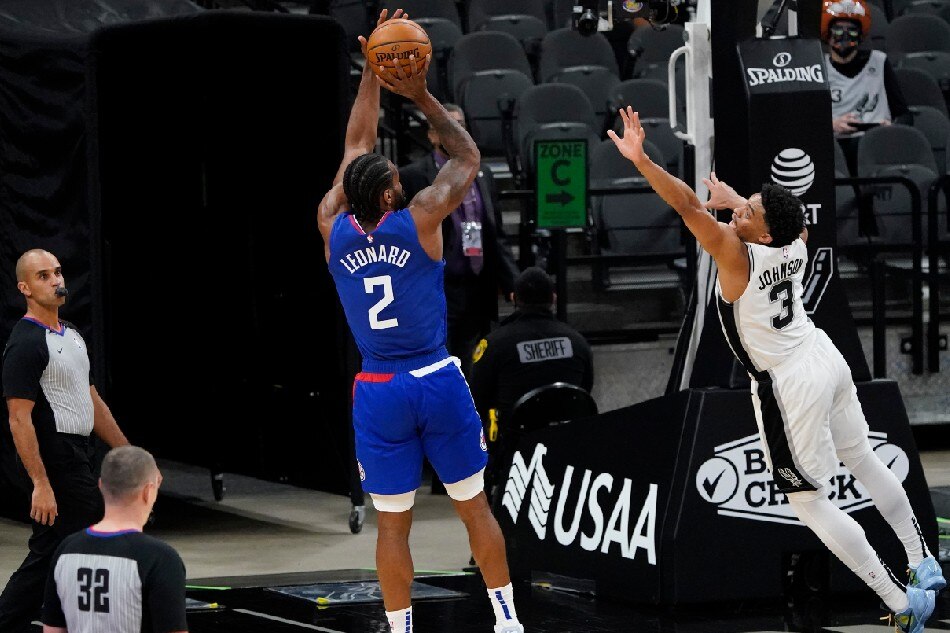 NBA: Kawhi Leonard, Marcus Morris Lead Clippers To Rout Spurs | ABS-CBN ...