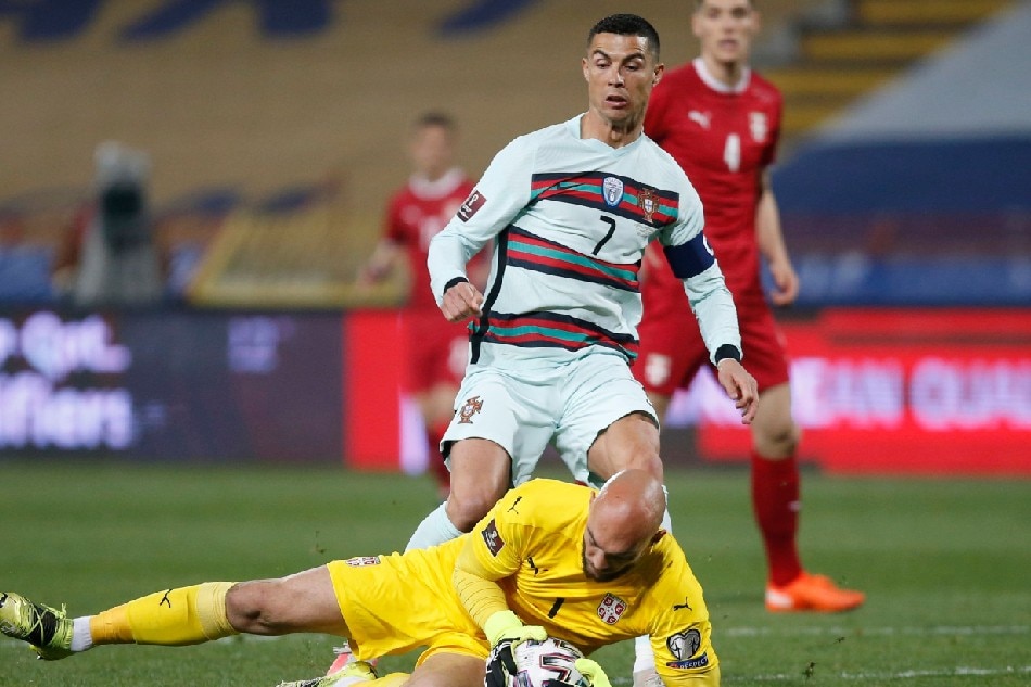 Football: Ronaldo fumes as Serbia snatch draw with Portugal, Belgium held 1