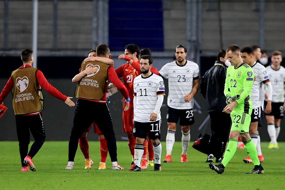 Football: Germany suffer first World Cup qualifying loss in 20 years ...