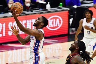 NBA: Shake, Sixers beat Cavs to conclude winning road trip