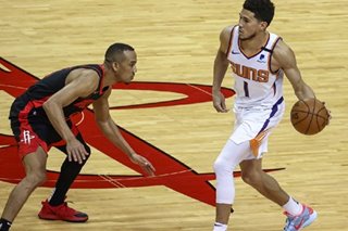 NBA: Devin Booker scores 36 as Suns hold off Rockets