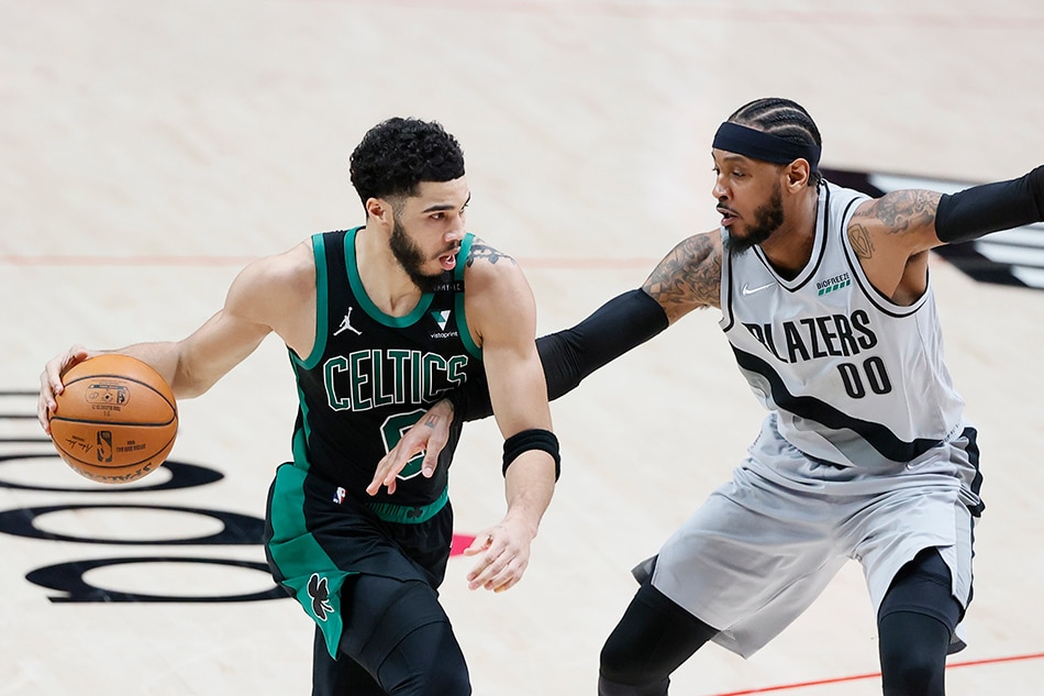 NBA: Jayson Tatum scores 32, Celtics hold on to edge Blazers 1