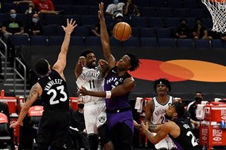 NBA: Raptors beat Nets for fourth straight win