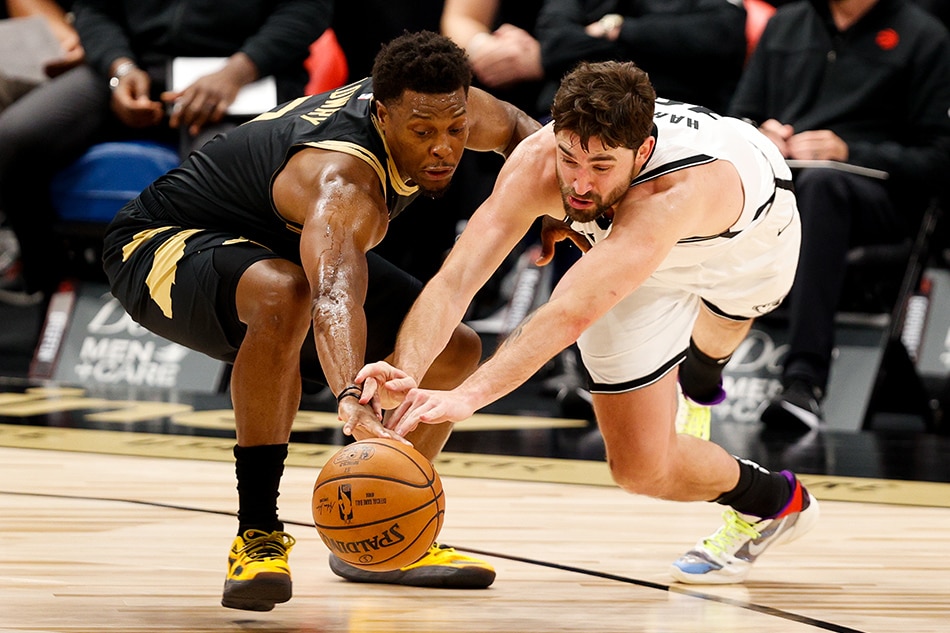 NBA: Nets storm back in fourth quarter to drop Raptors 1