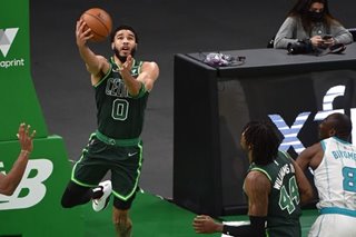NBA: Celtics end skid at three games by beating Hornets