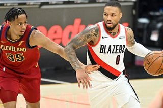 NBA: Blazers too much for listless Cavs, 141-105