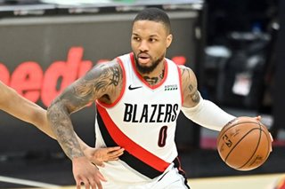 NBA: Damian Lillard powers Blazers past Rockets