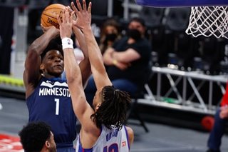 NBA: Surging Timberwolves cruise past Pistons