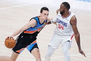 NBA: Clippers fall to Thunder, lock up 4-seed