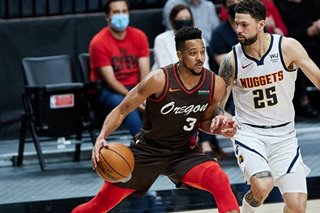 NBA: Blazers knock off Nuggets, clinch playoff berth