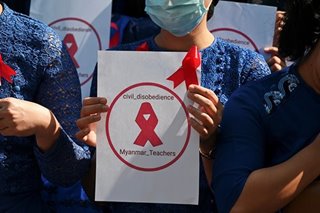More than 125,000 Myanmar teachers suspended for opposing coup