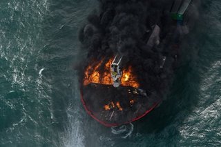 Sri Lanka battles fire on ship loaded with chemicals