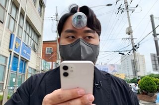 S.Korean designer creates 'Third Eye' for 'smartphone zombies'