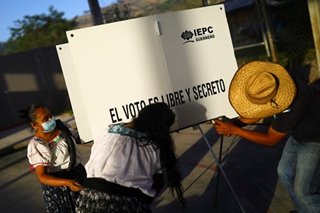 Mexicans vote in midterm elections seen as referendum on president