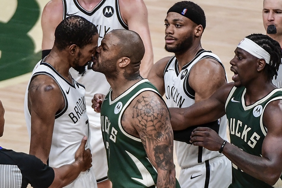 NBA: Bucks hold off Nets to claw back in playoff series 1