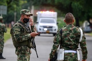 Car bomb attack at Colombian military base wounds 36