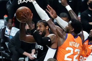 NBA: Strong defensive effort guides Clippers past Suns in Game 3