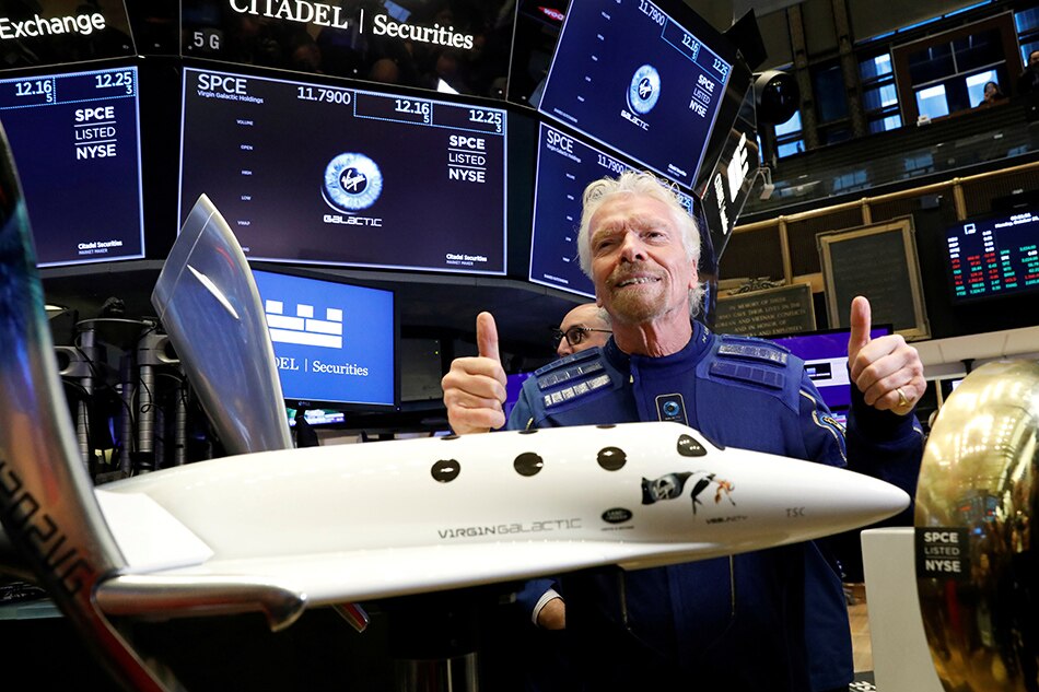 Space, the final frontier for billionaire Richard Branson 1