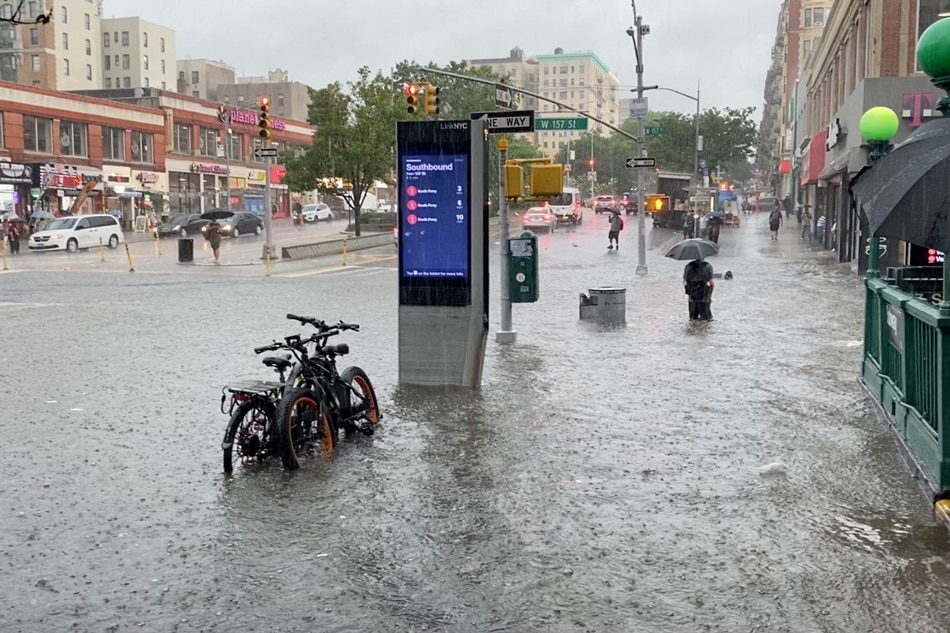Flooding in New York as Storm Elsa expected to hit 1