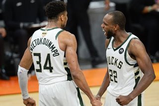 Bucks on brink of NBA title after holding off Suns