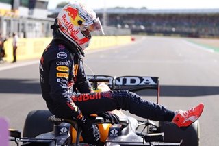 F1: Verstappen wins first 'strange' sprint race to claim British GP pole