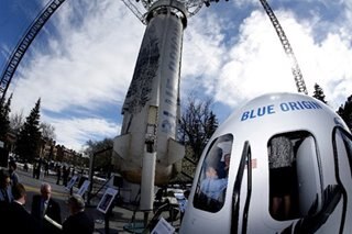 Blue Origin sees clear skies for inaugural space flight by Bezos and crewmates