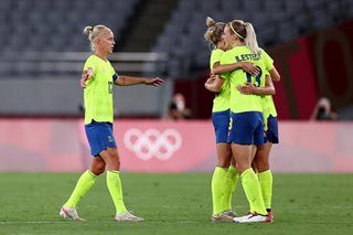 Football: US women's 44-game unbeaten run ended by Sweden at Olympics