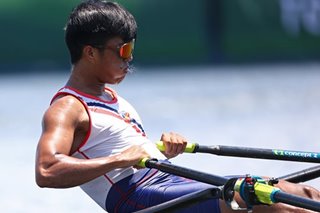 Olympics: Cris Nievarez out of medal contention in rowing