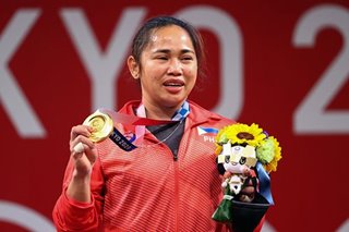 Based on the law, Hidilyn Diaz to get P10-M, medal of valor for bagging Olympic gold