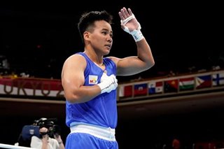 PH boxer Petecio advances to Olympic semis; assured of a medal in women's featherweight boxing