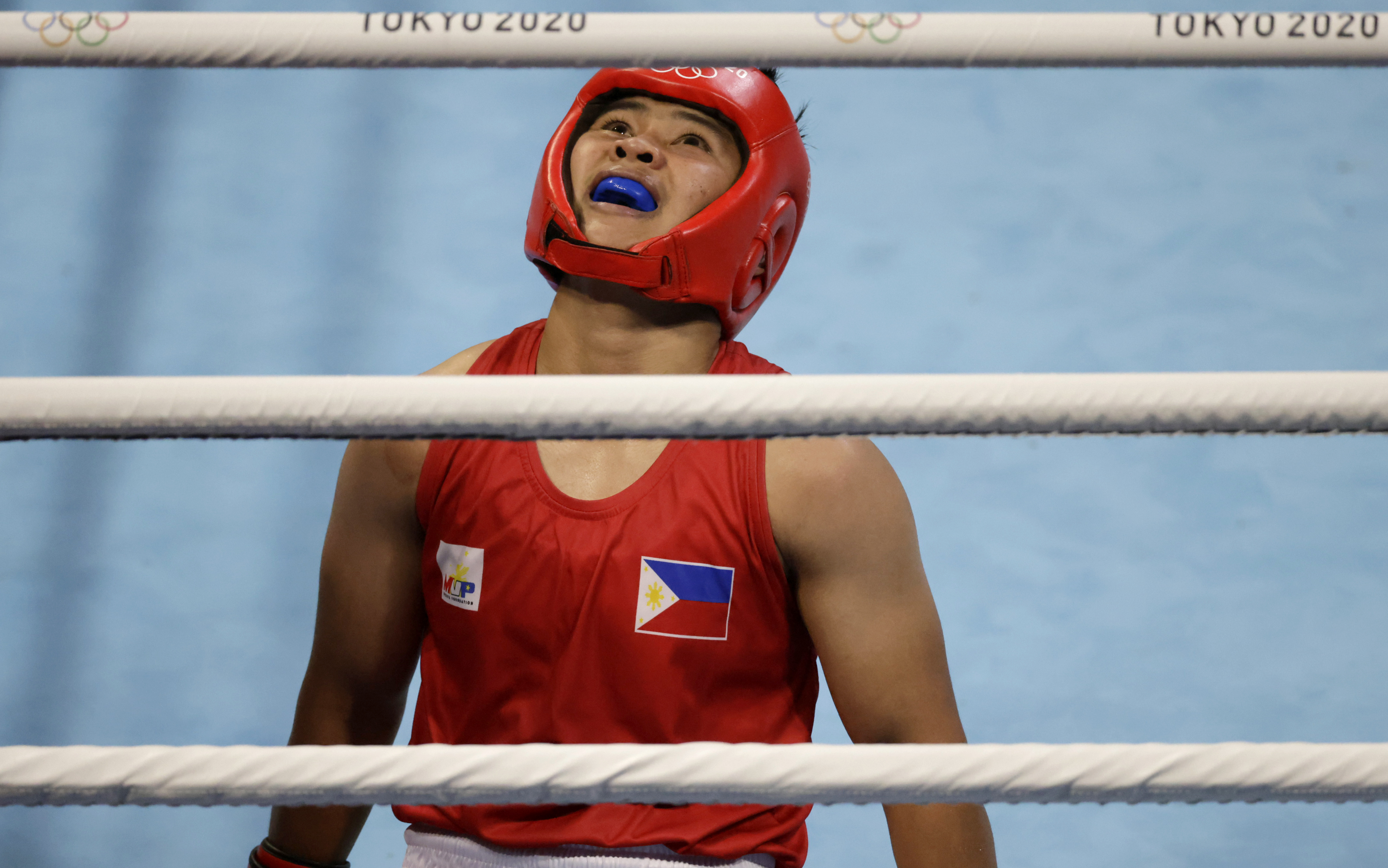 Boxing: Petecio assured of a medal in women's featherweight boxing 1