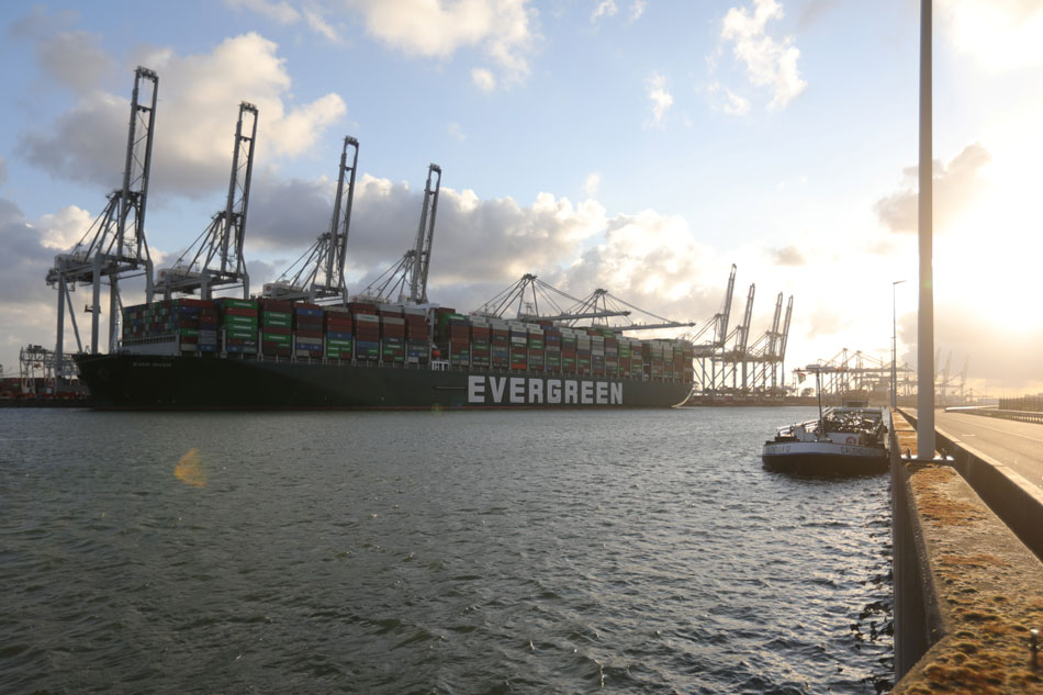 Ever Given finally arrives in Rotterdam after Suez block 1
