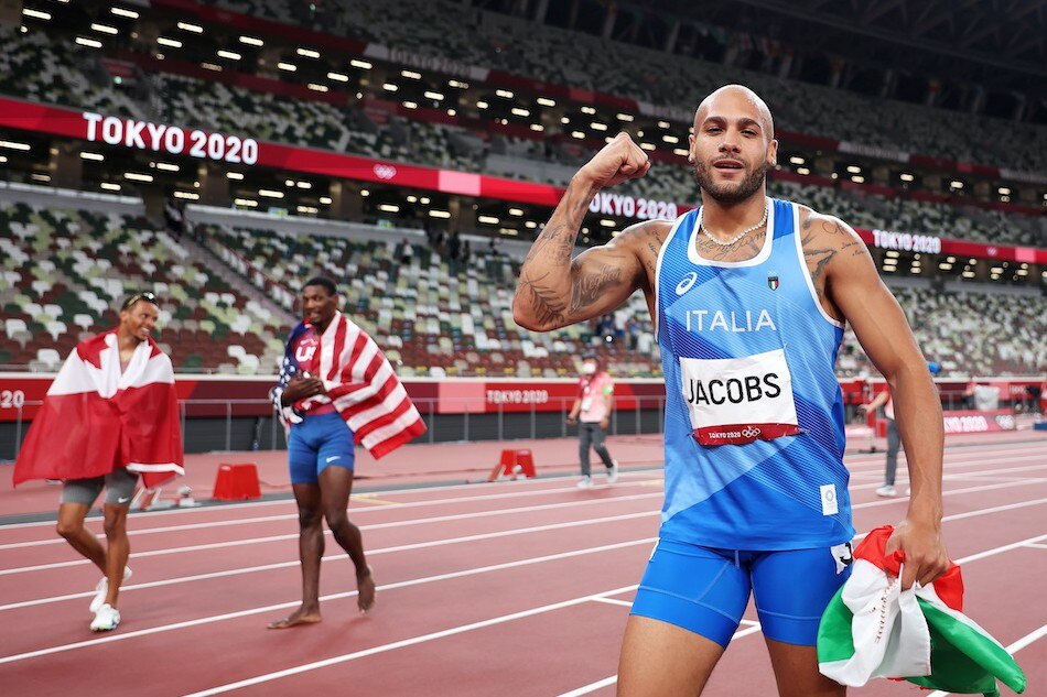 Olympics Italy's Jacobs takes stunning 100 meters gold ABSCBN News